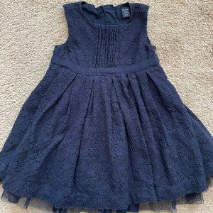 Baby Gap Toddler Blue Lace Dress 12-18 Months